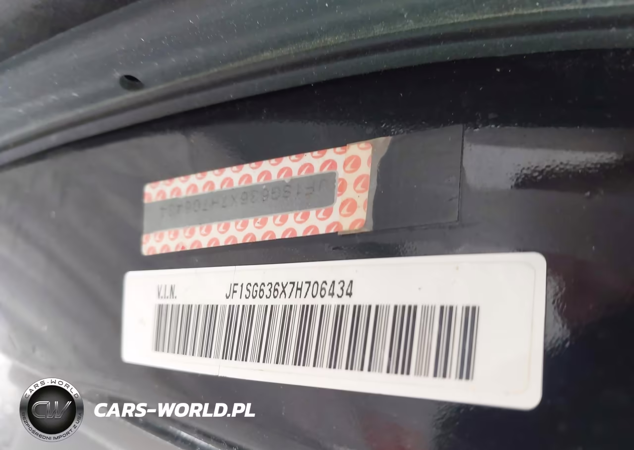 2007 Subaru Forester 2.5X VIN:JF1SG636X7H706434 - 9