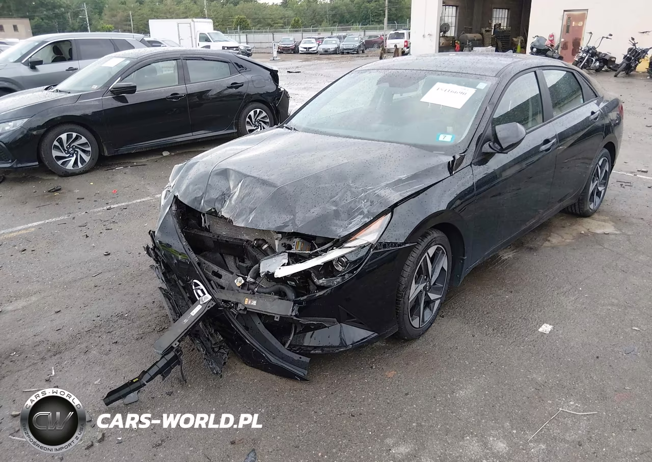 2023 Hyundai Elantra Sel VIN:KMHLS4AG1PU515758 - 2