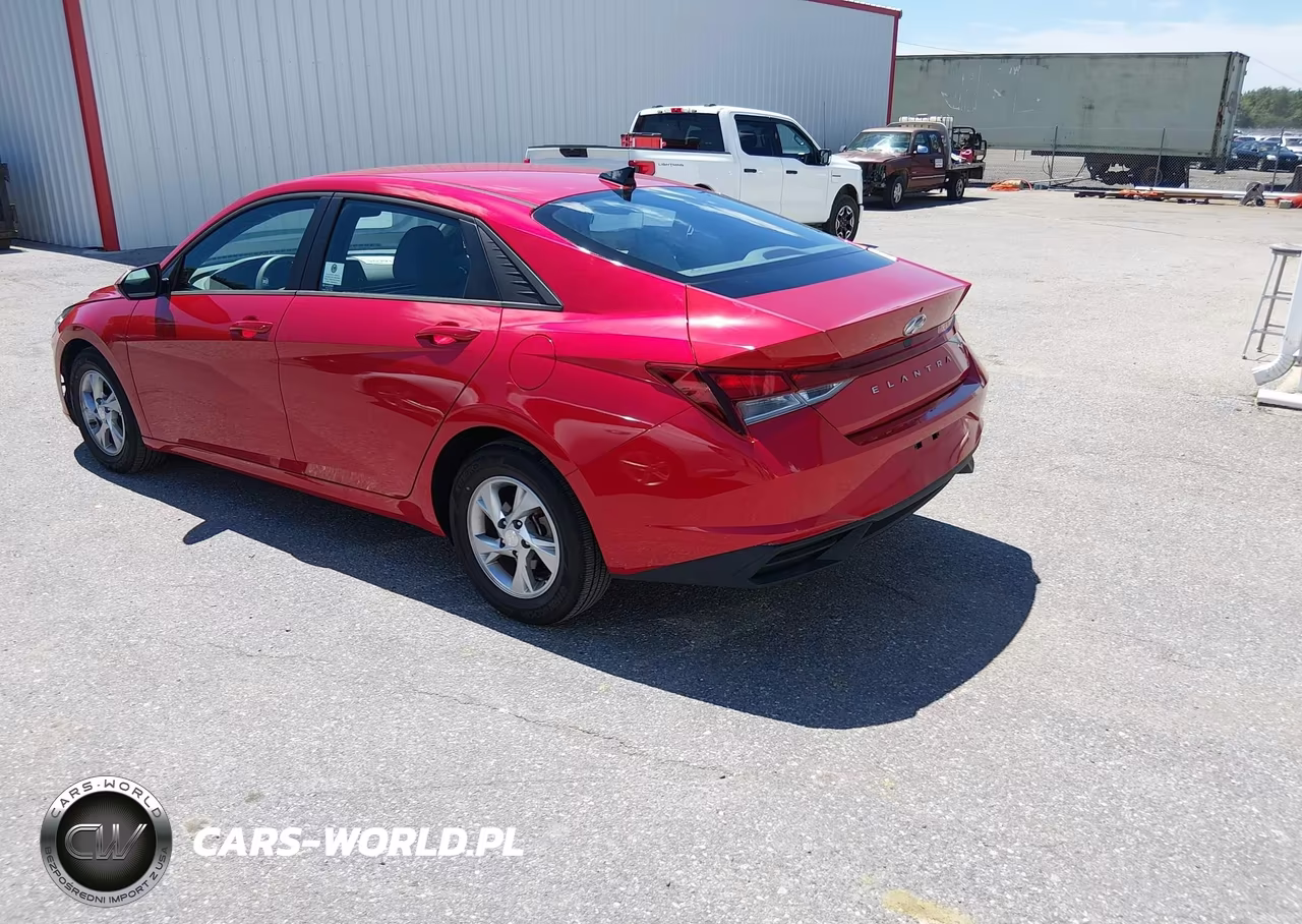 2021 Hyundai Elantra Se VIN:5NPLL4AG1MH047859 - 3
