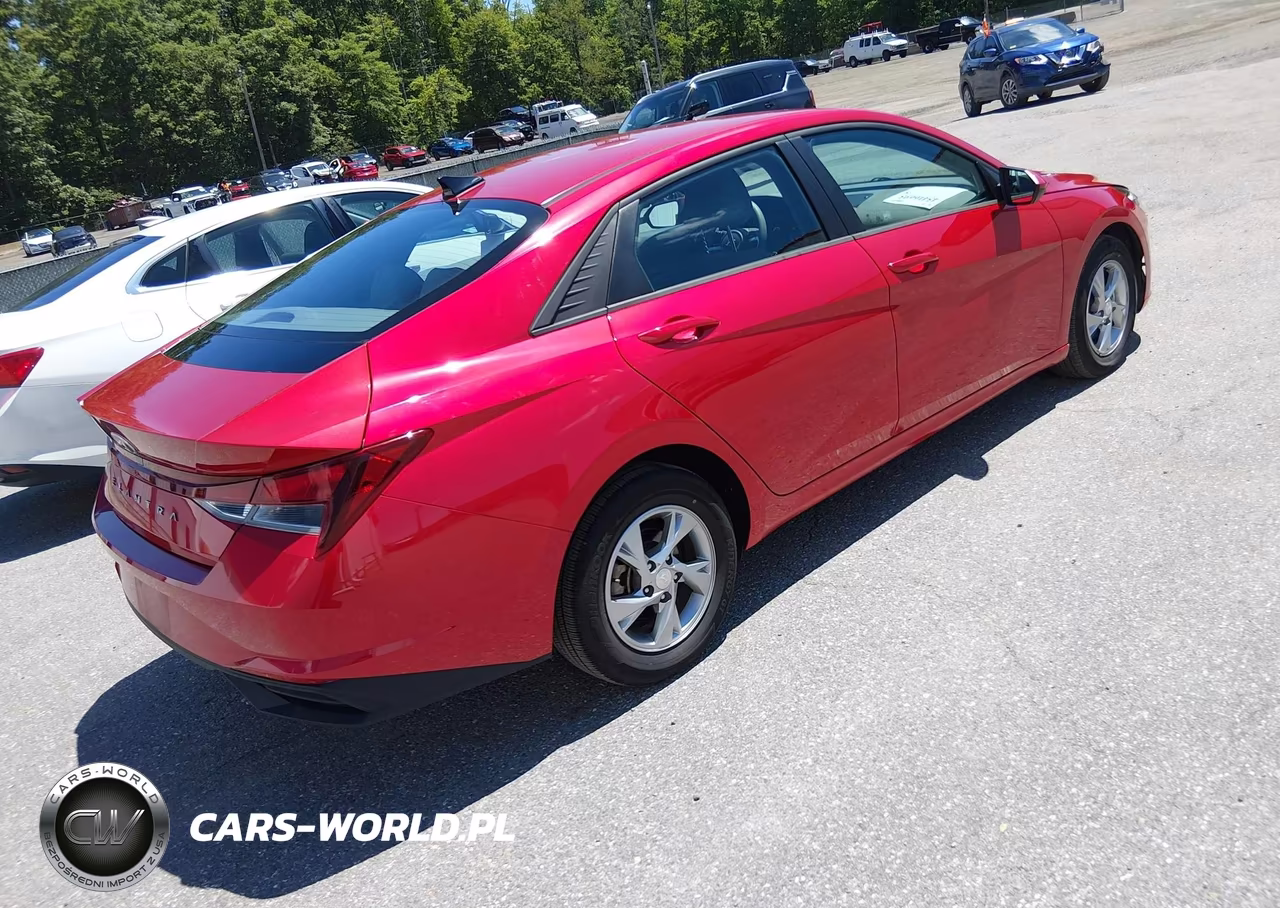 2021 Hyundai Elantra Se VIN:5NPLL4AG1MH047859 - 4