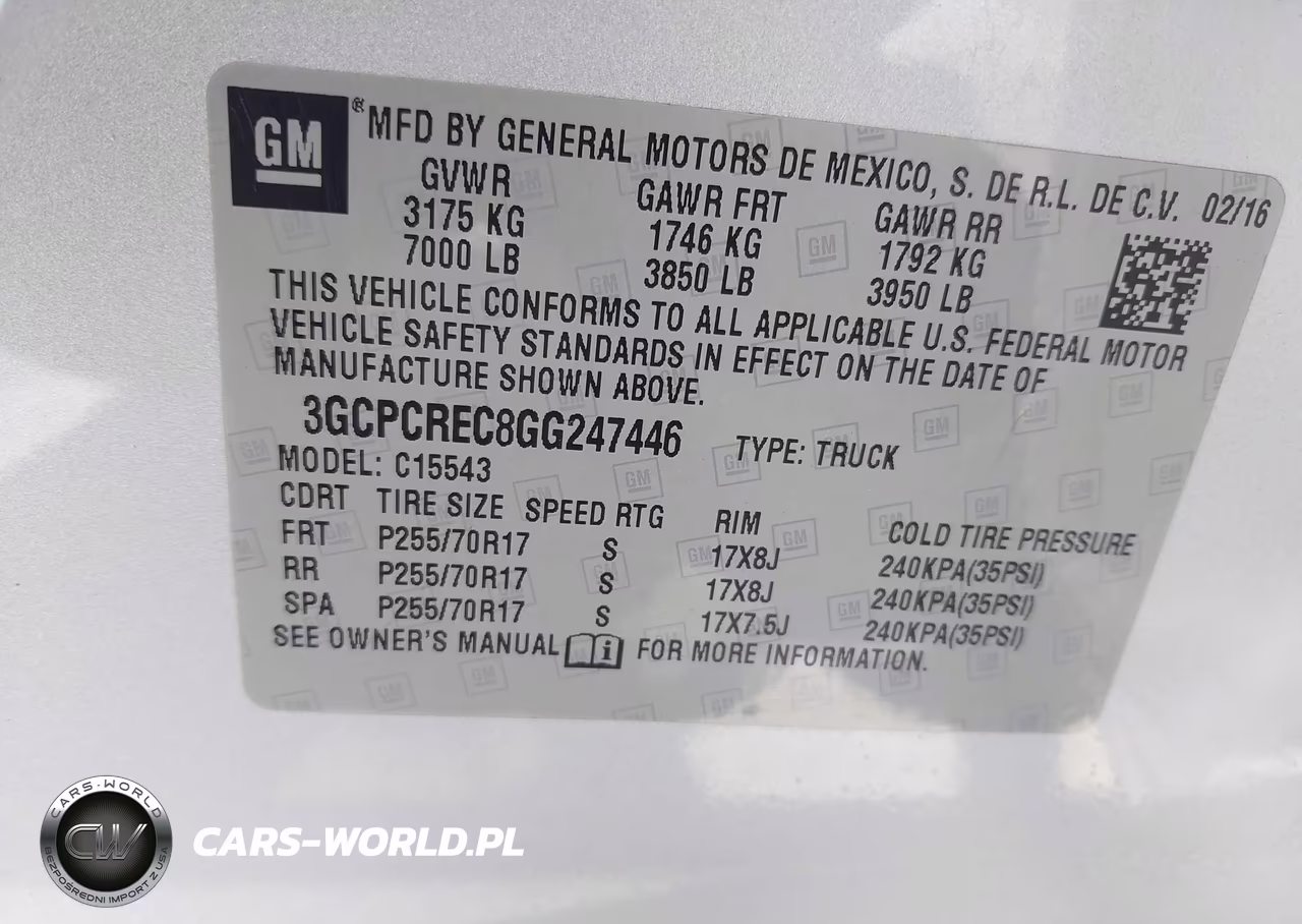 2016 Chevrolet Silverado 1500 Lt VIN:3GCPCREC8GG247446 - 9
