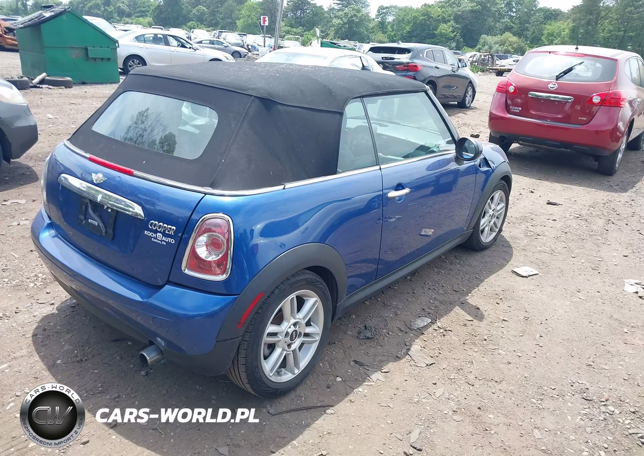 2013 Mini Convertible Cooper VIN:WMWZN3C51DT135572 - 4