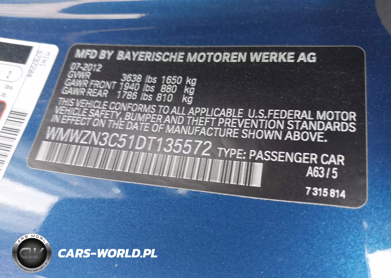 2013 Mini Convertible Cooper VIN:WMWZN3C51DT135572 - 9