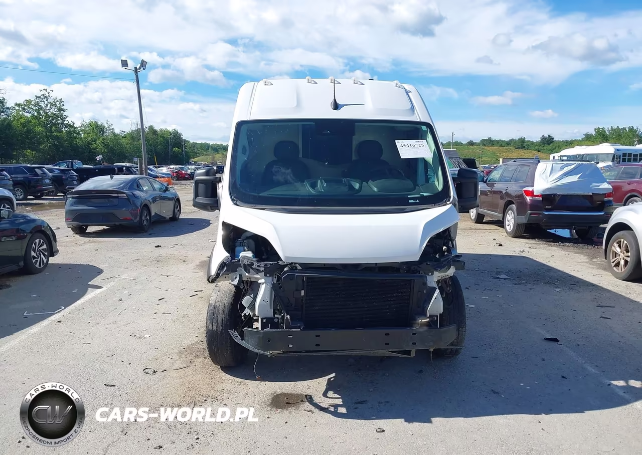 2023 Ram Promaster 3500 Cargo Van High Roof 159 Wb Ext VIN:3C6MRVJGXPE526242 - 13