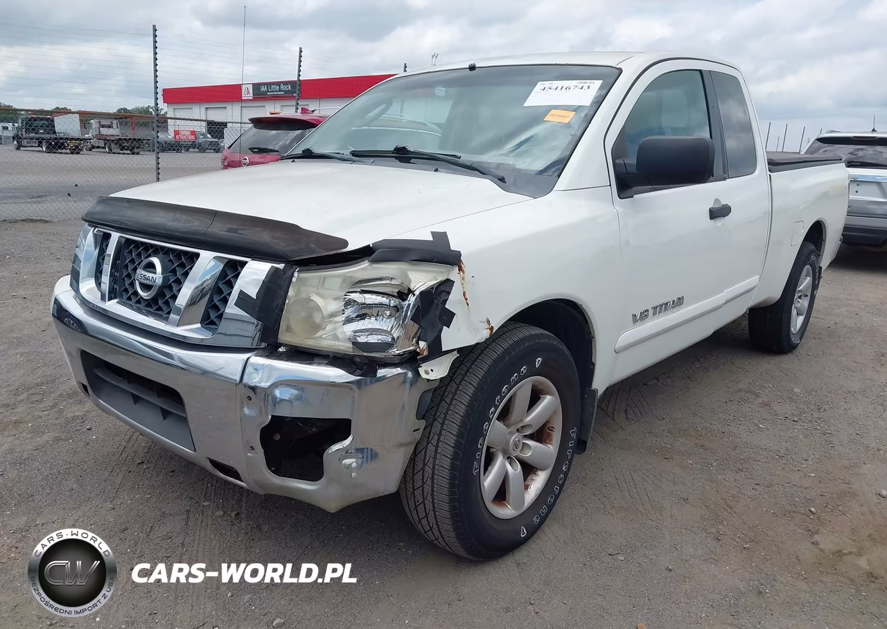 2008 Nissan Titan Xe VIN:1N6BA06A68N359628 - 2