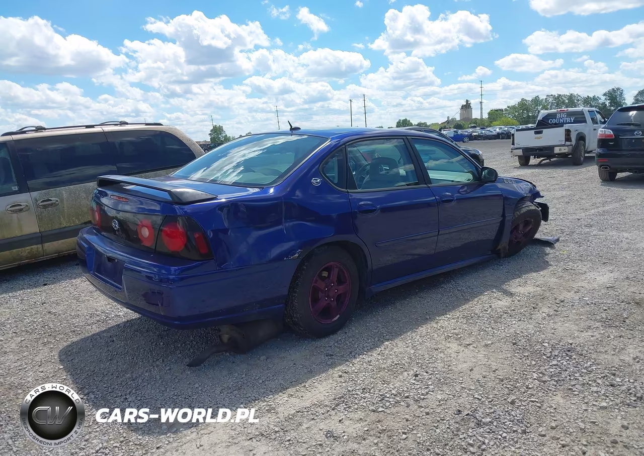 2005 Chevrolet Impala Ls VIN:2G1WH52K259245581 - 4