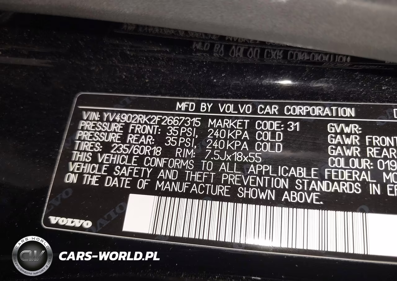 2015 Volvo Xc60 T6 VIN:YV4902RK2F2667315 - 9