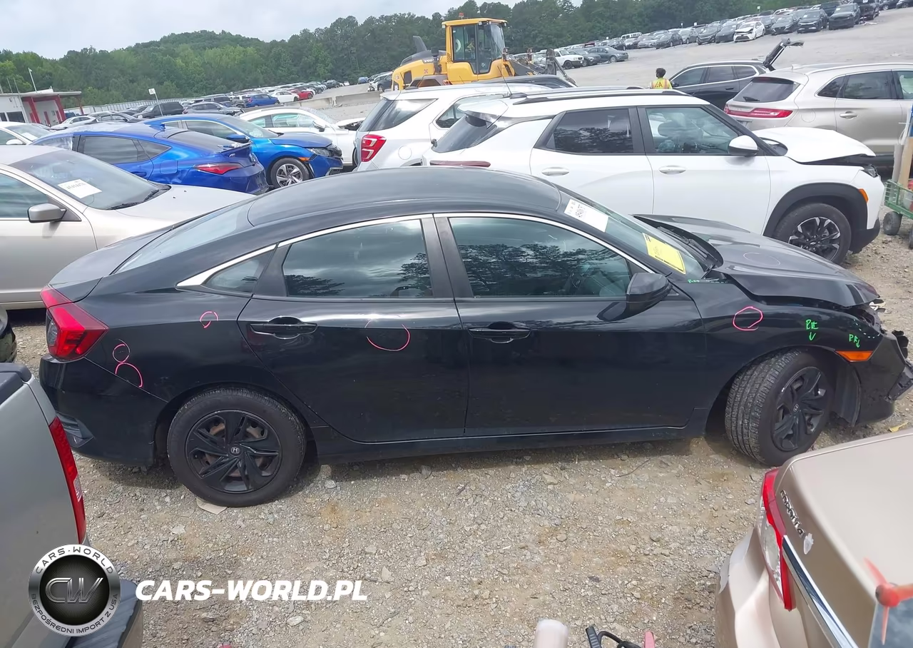 2020 Honda Civic Lx VIN:2HGFC2F6XLH511404 - 13