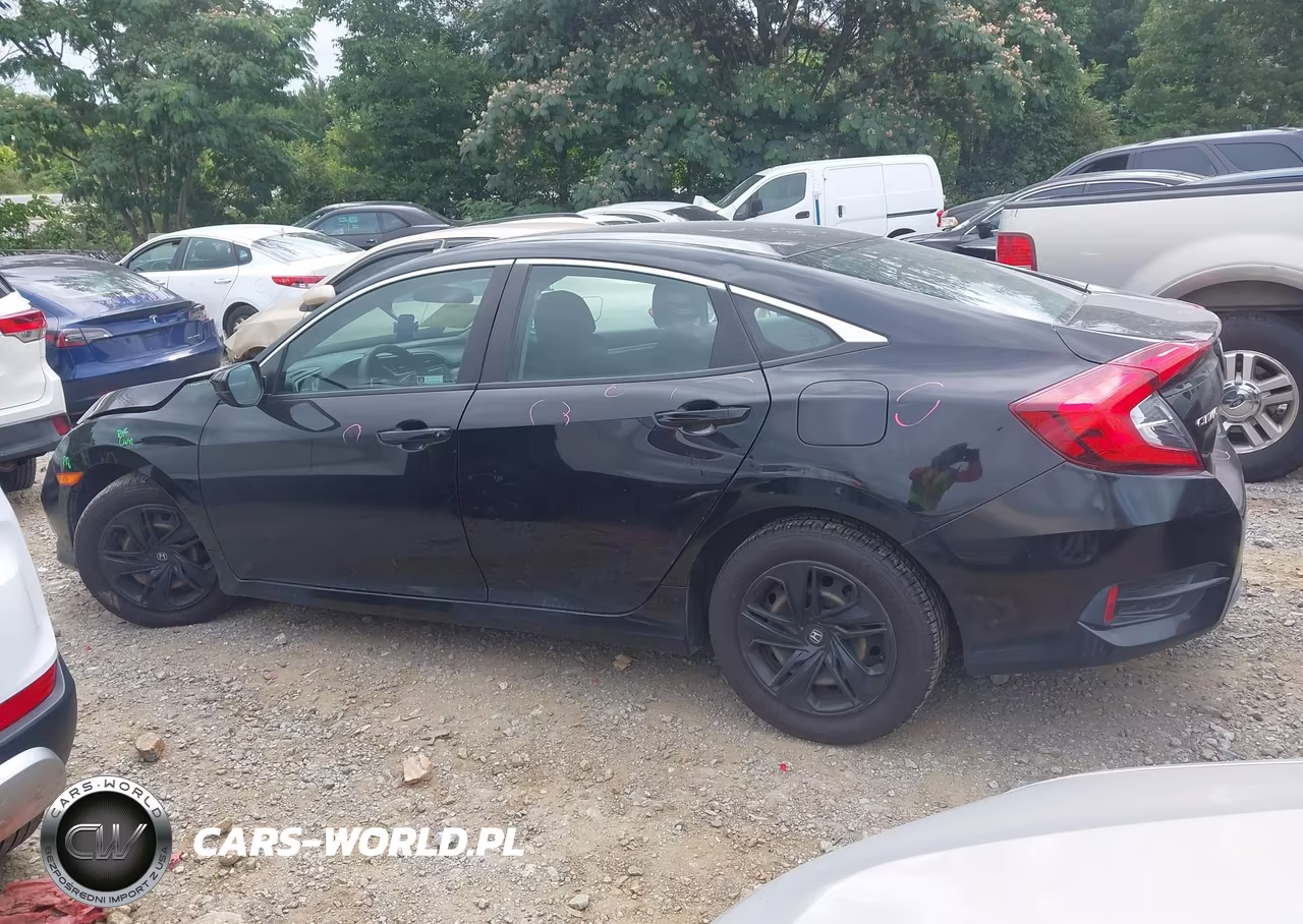 2020 Honda Civic Lx VIN:2HGFC2F6XLH511404 - 14