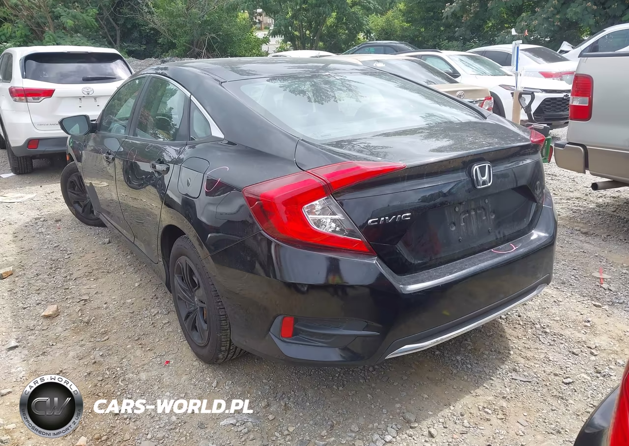 2020 Honda Civic Lx VIN:2HGFC2F6XLH511404 - 3