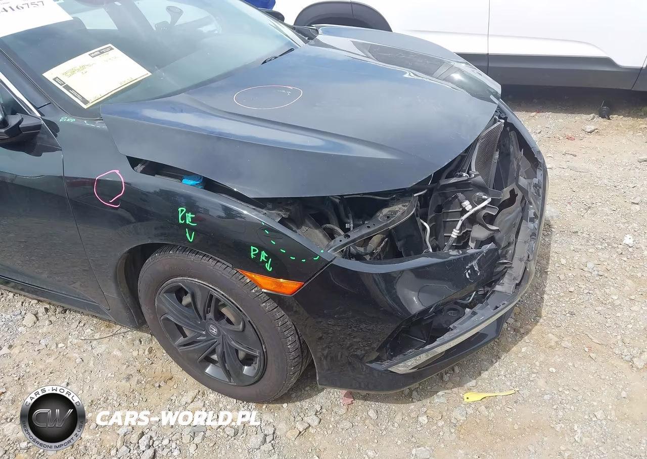 2020 Honda Civic Lx VIN:2HGFC2F6XLH511404 - 6