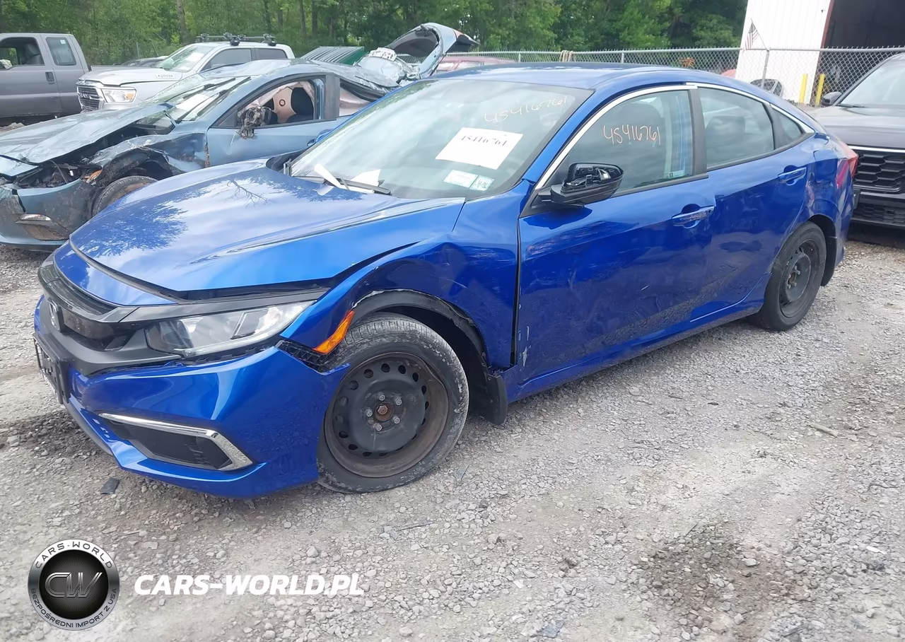 2021 Honda Civic Lx VIN:2HGFC2F64MH506314 - 2