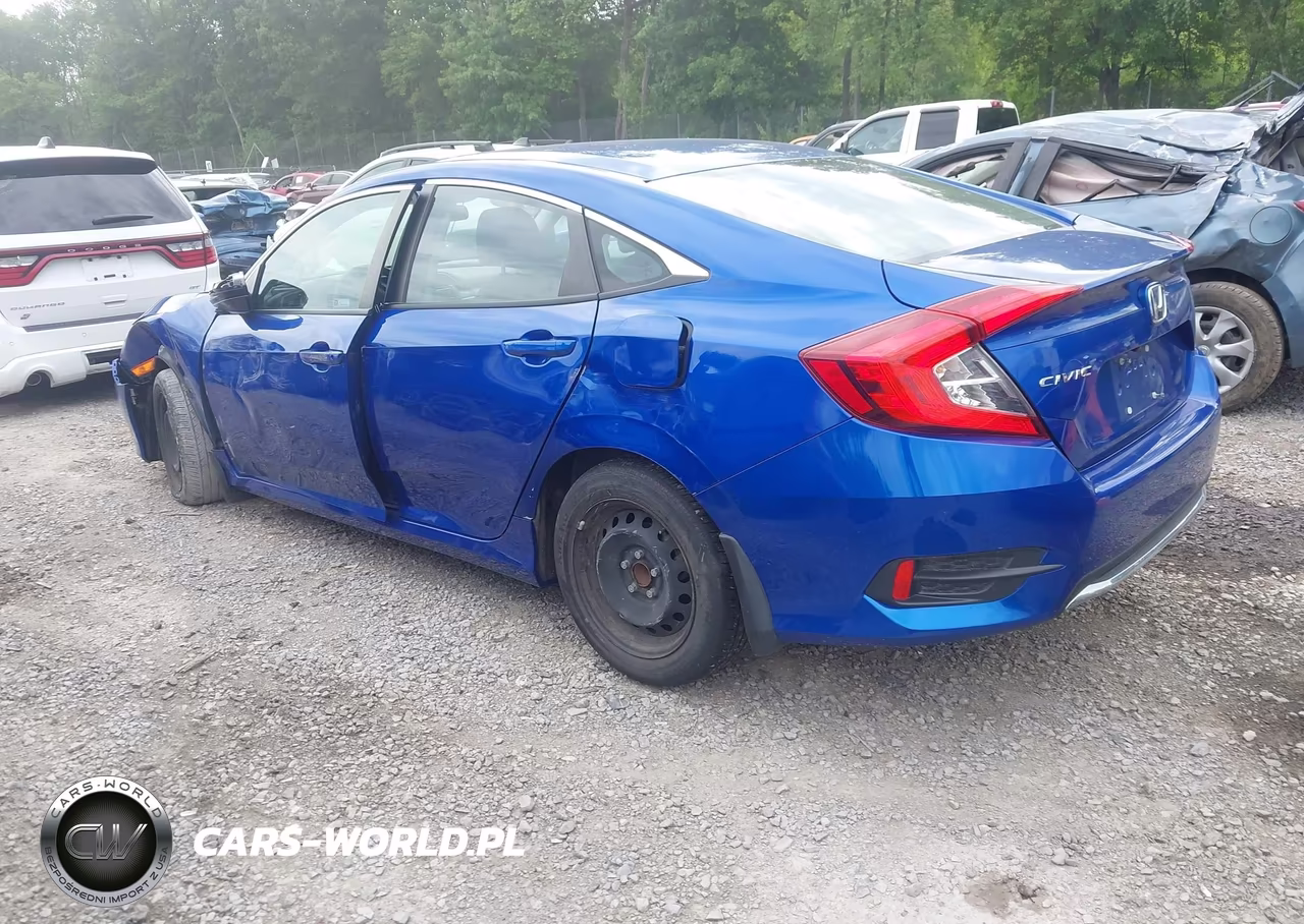 2021 Honda Civic Lx VIN:2HGFC2F64MH506314 - 3