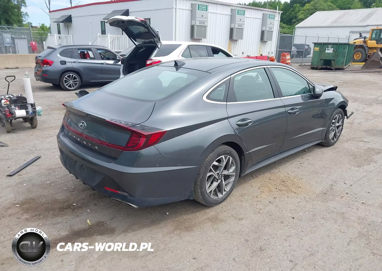 2023 Hyundai Sonata Sel VIN:KMHL14JAXPA255490 - 4