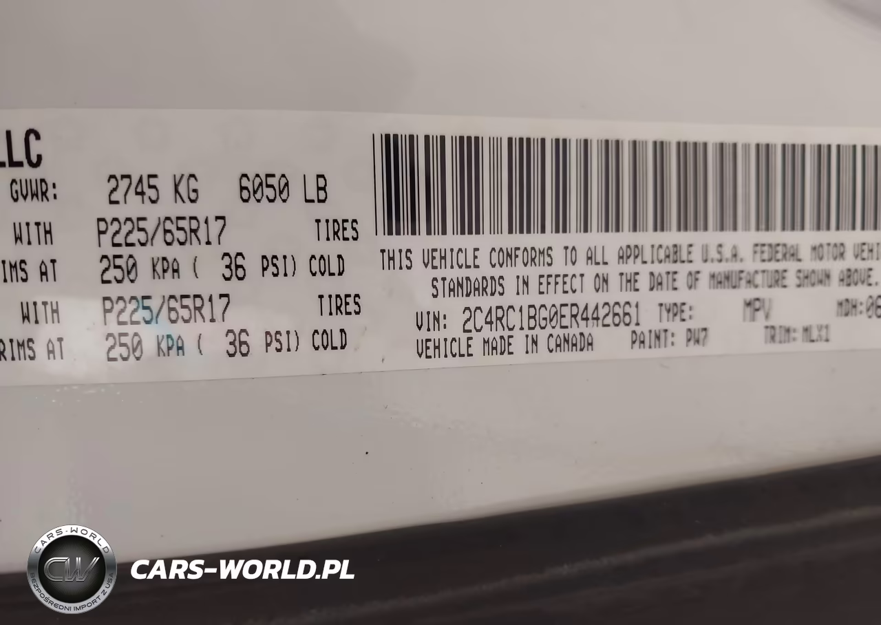 2014 Chrysler Town & Country Touring VIN:2C4RC1BG0ER442661 - 9