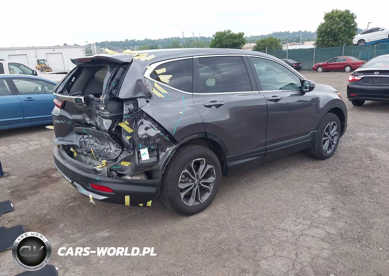 2021 Honda Cr-V Awd Ex-L VIN:2HKRW2H89MH611763 - 4