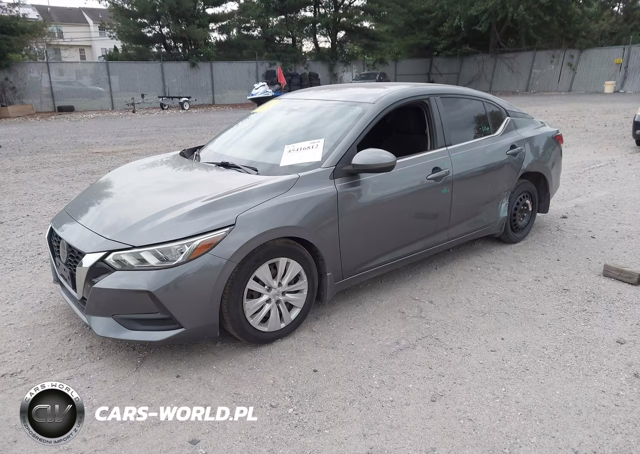 2020 Nissan Sentra S Xtronic Cvt VIN:3N1AB8BV7LY302274 - 2