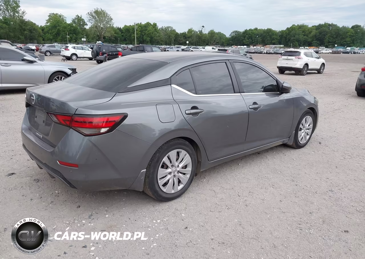 2020 Nissan Sentra S Xtronic Cvt VIN:3N1AB8BV7LY302274 - 4