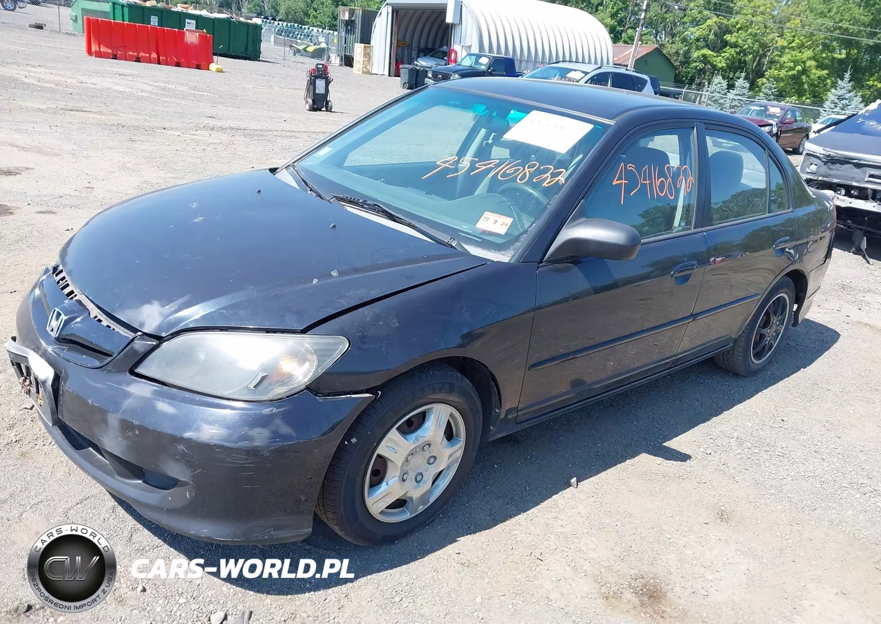 2005 Honda Civic Lx VIN:2HGES16585H537051 - 2