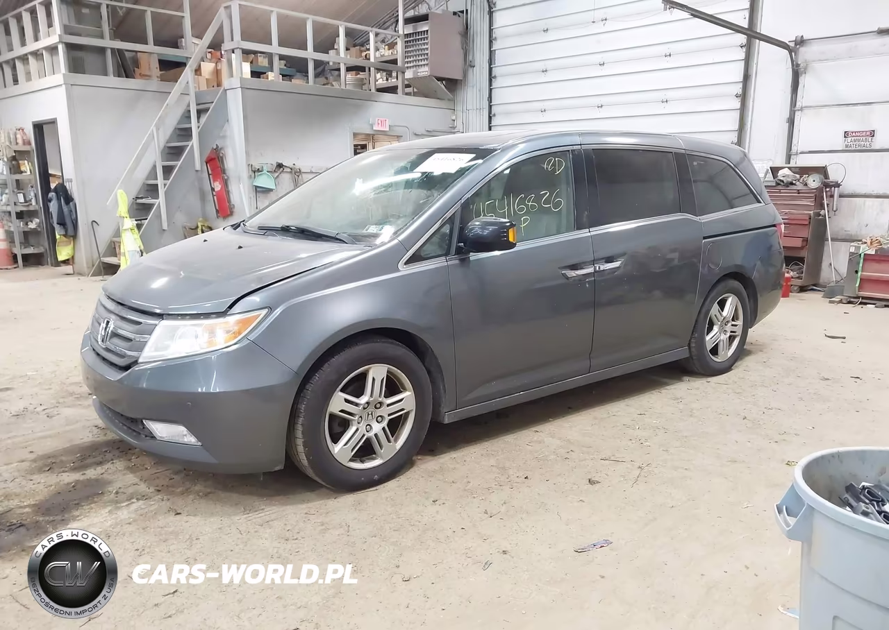 2013 Honda Odyssey Touring-Touring Elite VIN:5FNRL5H94DB012013 - 2