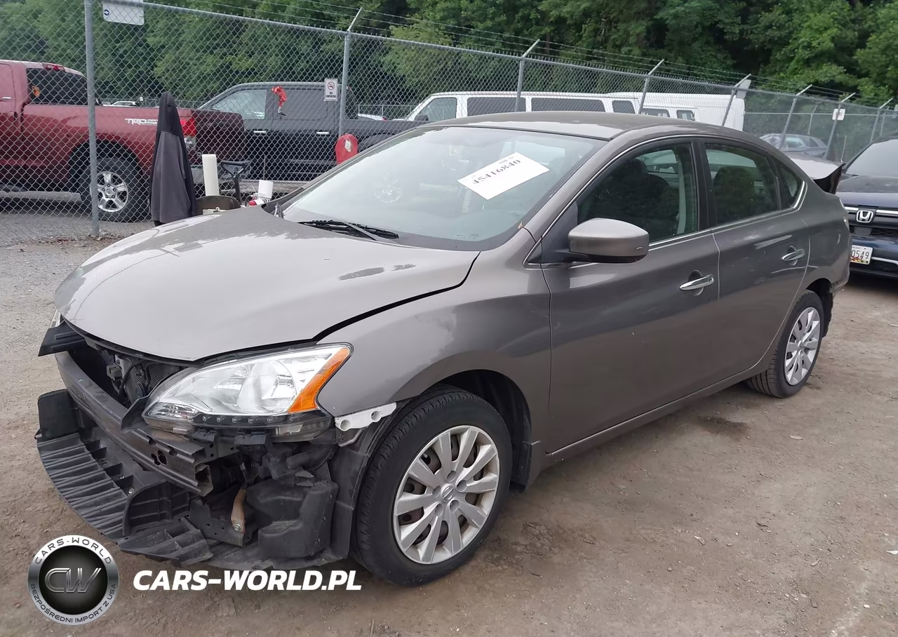 2015 Nissan Sentra Sv VIN:3N1AB7AP9FL671569 - 2