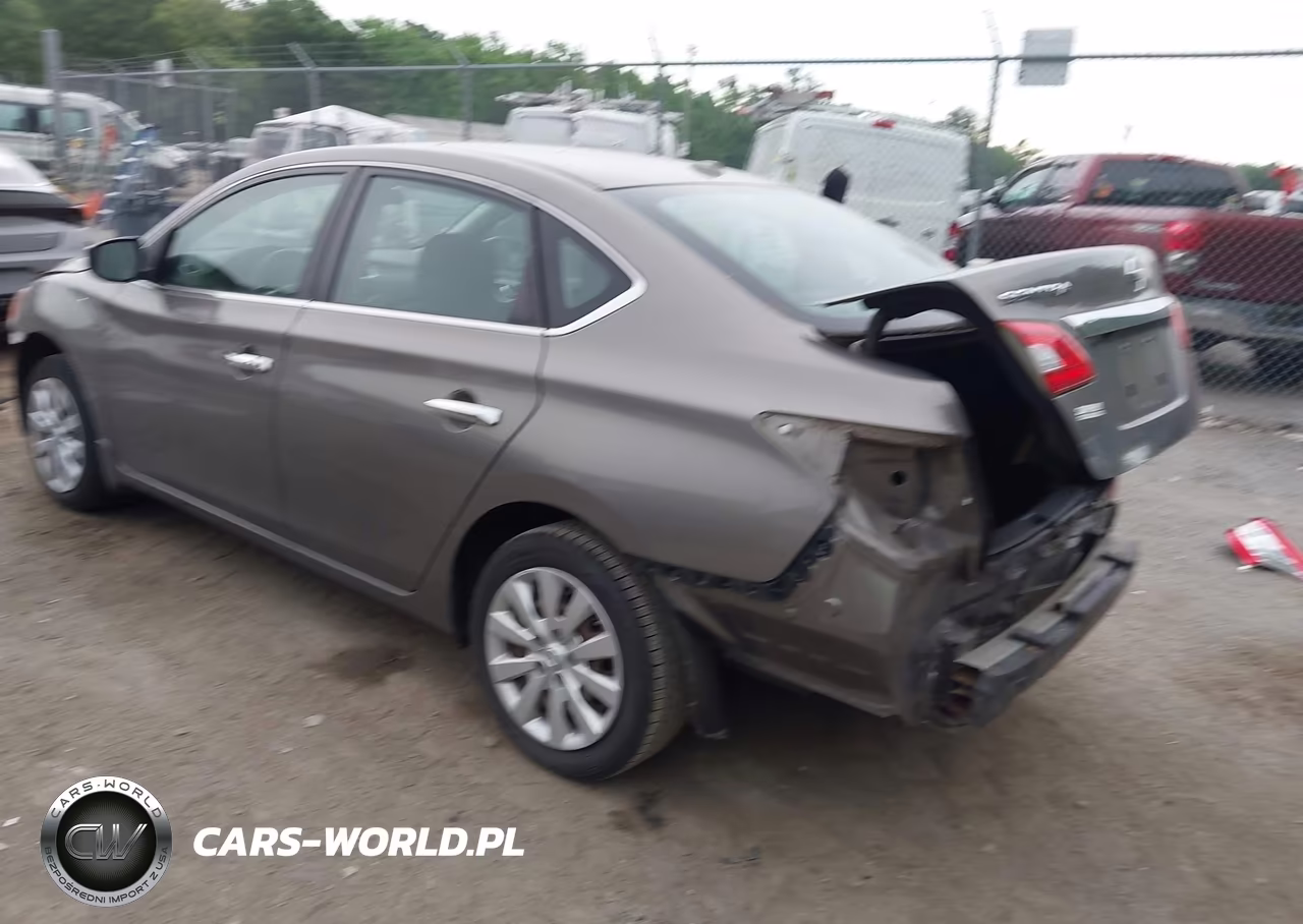2015 Nissan Sentra Sv VIN:3N1AB7AP9FL671569 - 3