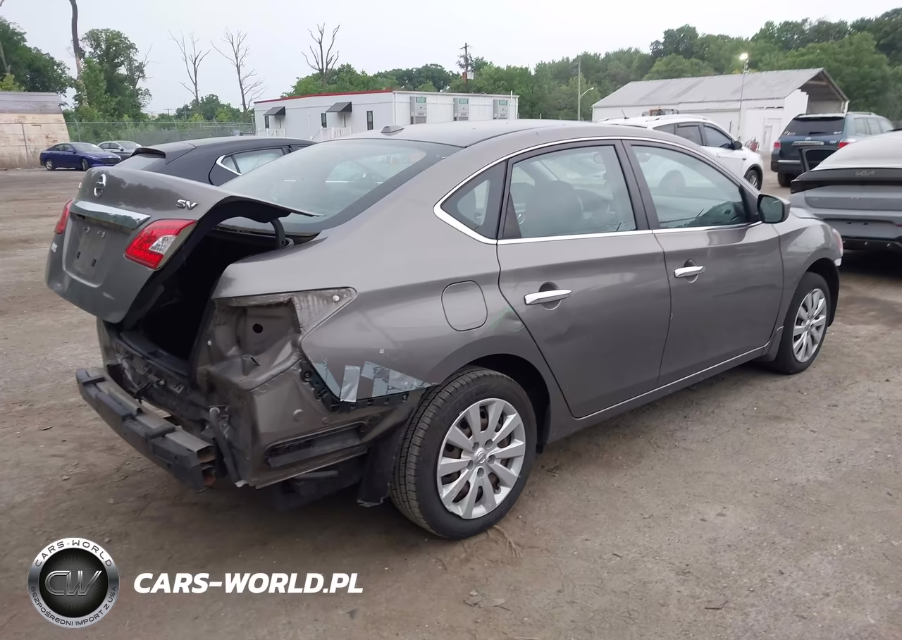 2015 Nissan Sentra Sv VIN:3N1AB7AP9FL671569 - 4