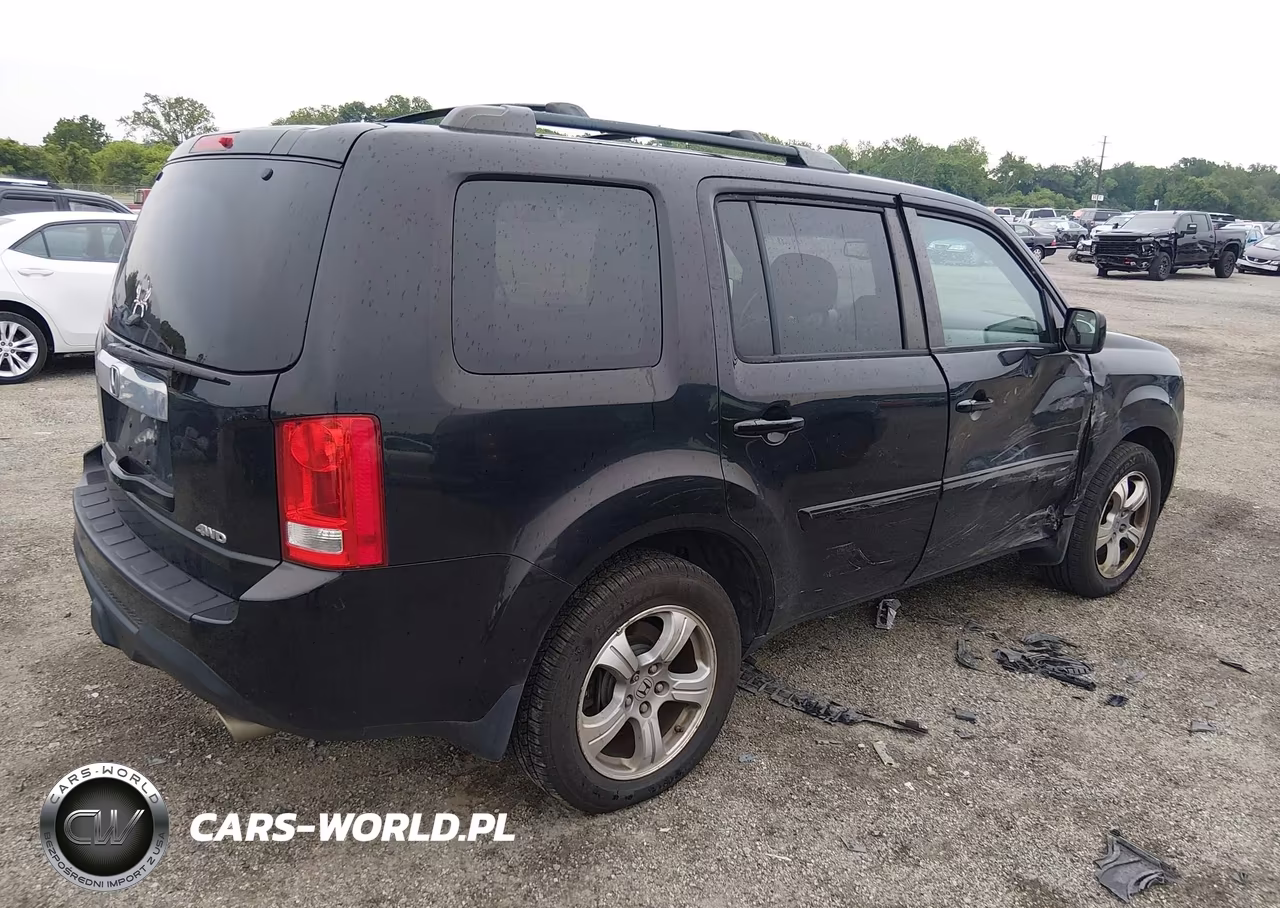 2014 Honda Pilot Ex-L VIN:5FNYF4H52EB053087 - 4