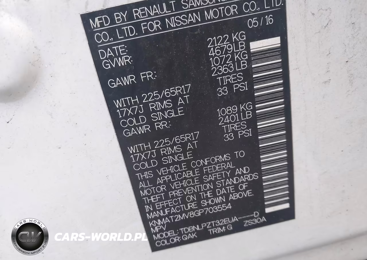 2016 Nissan Rogue S-Sl-Sv VIN:KNMAT2MV8GP703554 - 9