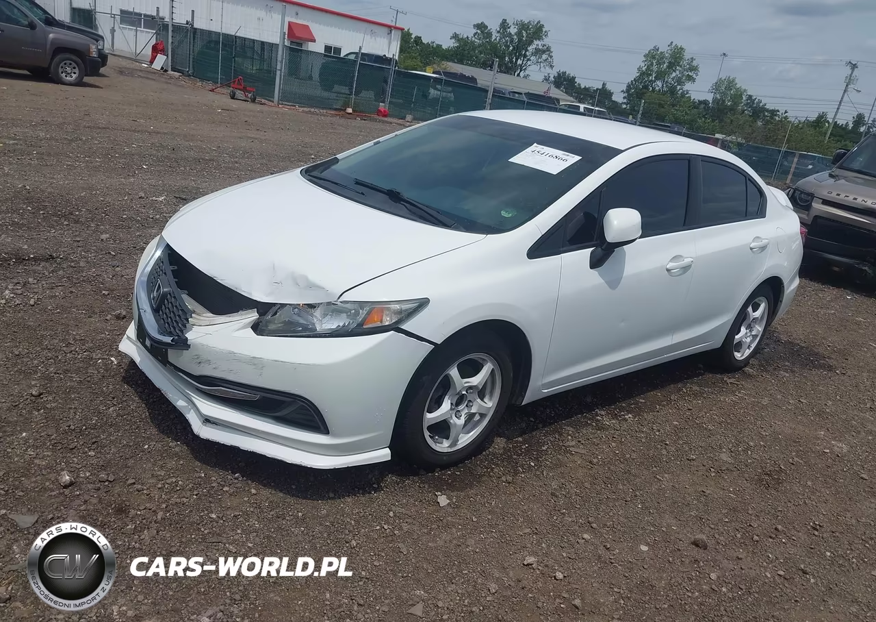 2013 Honda Civic Lx VIN:19XFB2F56DE094451 - 2