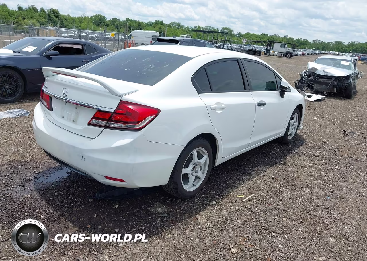 2013 Honda Civic Lx VIN:19XFB2F56DE094451 - 4