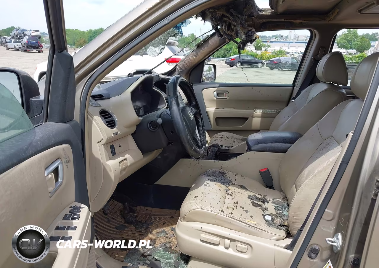 2009 Honda Pilot Ex-L VIN:5FNYF48639B054800 - 12