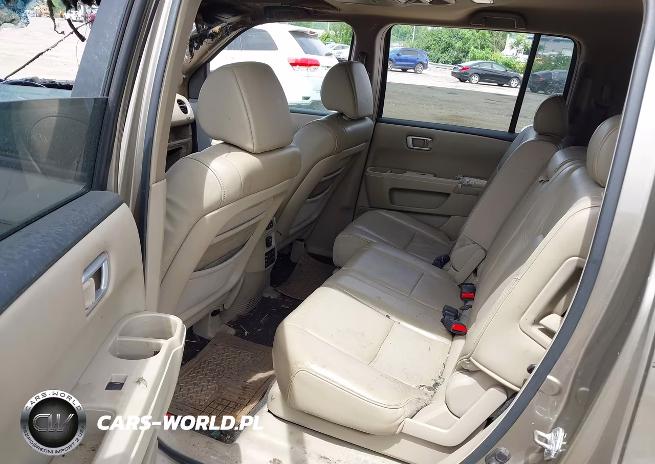 2009 Honda Pilot Ex-L VIN:5FNYF48639B054800 - 15