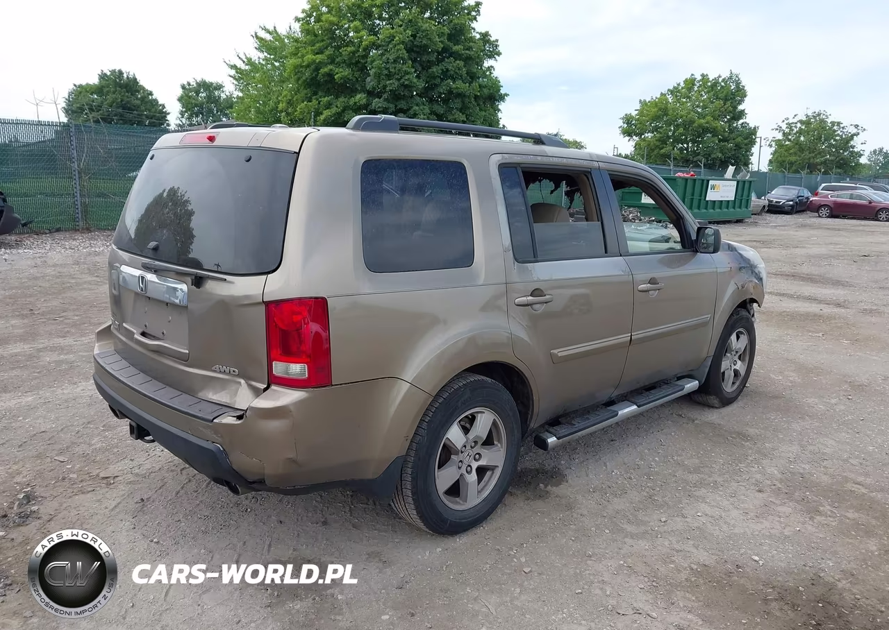 2009 Honda Pilot Ex-L VIN:5FNYF48639B054800 - 4