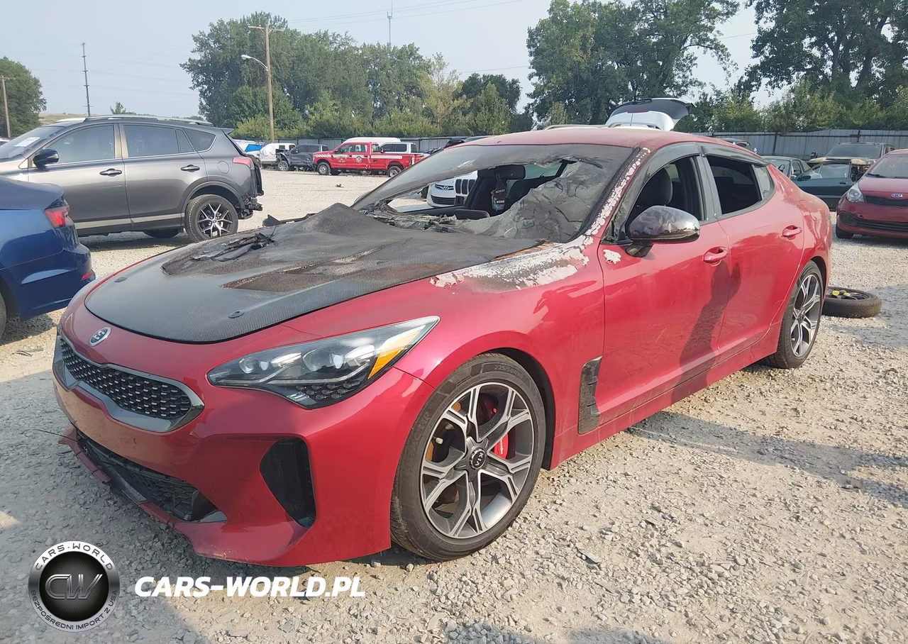 2019 Kia Stinger Gt VIN:KNAE35LC3K6051621 - 2