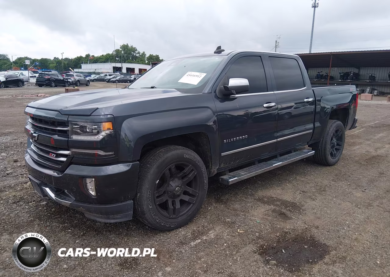 2017 Chevrolet Silverado 1500 Ltz VIN:3GCUKSEJ7HG351844 - 2