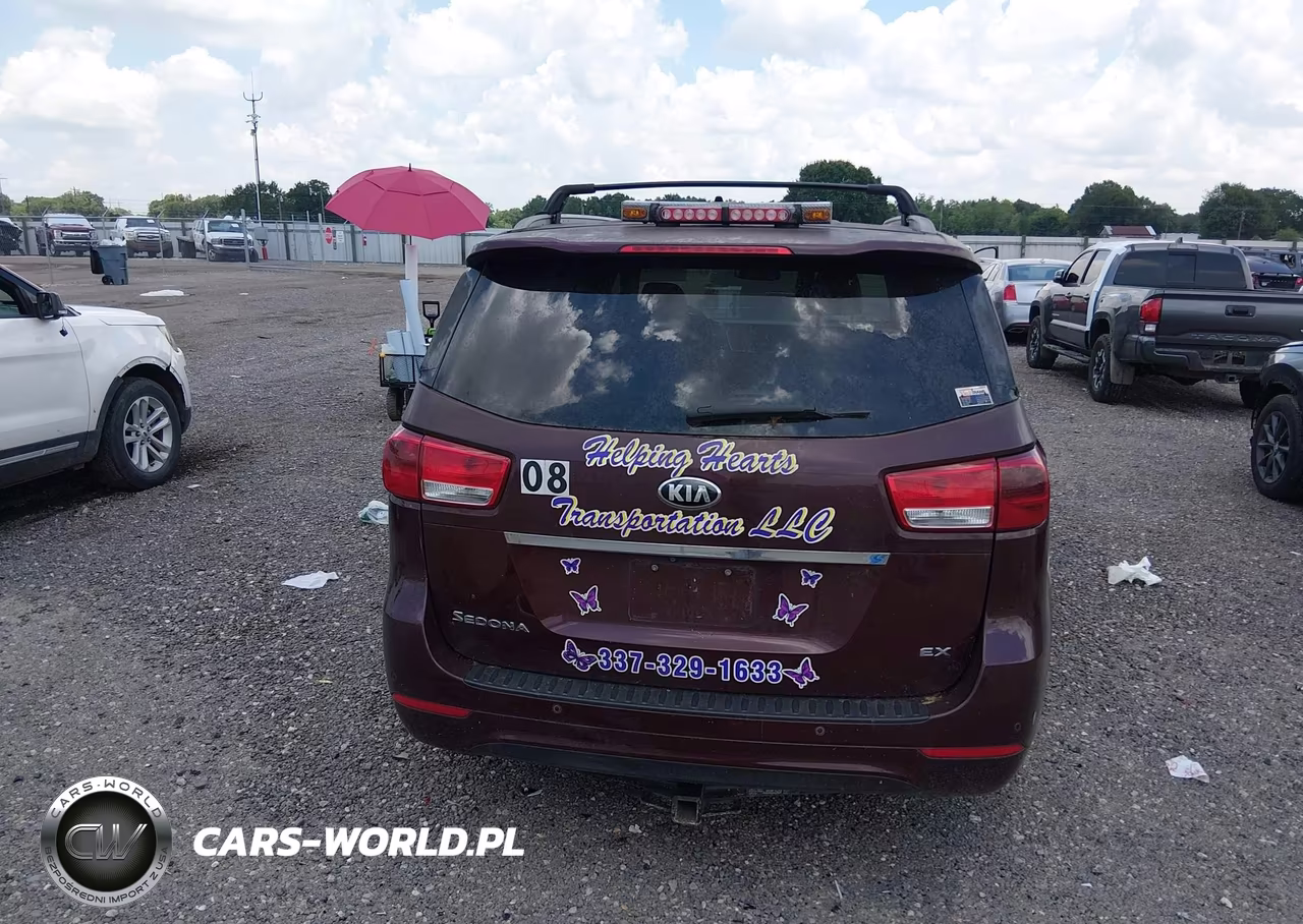 2016 Kia Sedona Ex VIN:KNDMC5C16G6143908 - 16
