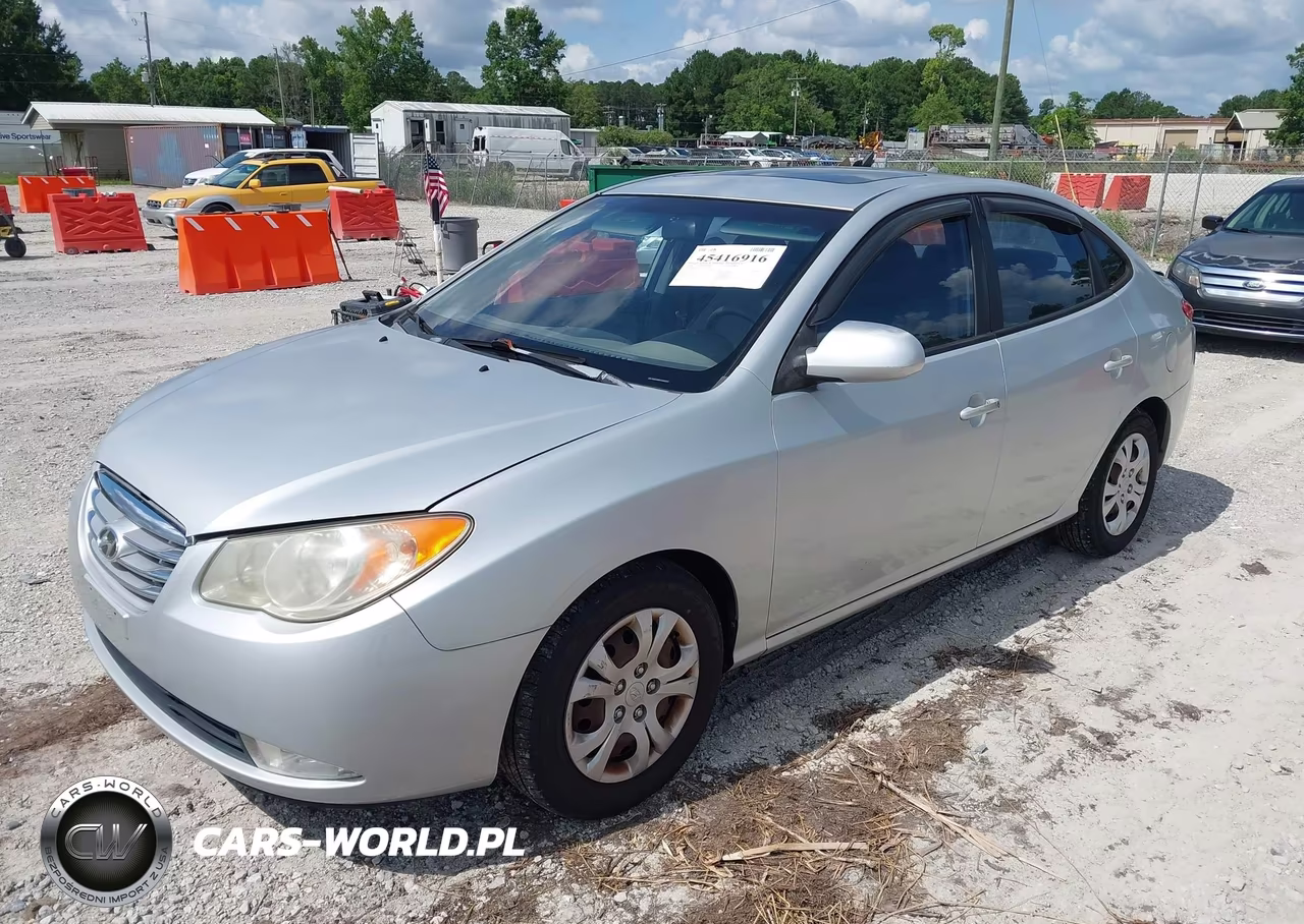 2010 Hyundai Elantra Gls VIN:KMHDU4AD5AU942274 - 2