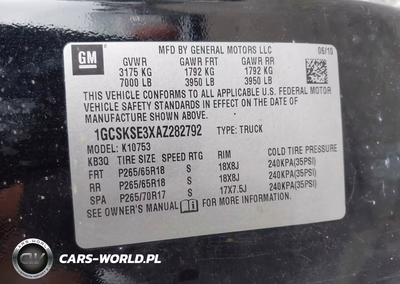 2010 Chevrolet Silverado 1500 Lt VIN:1GCSKSE3XAZ282792 - 9