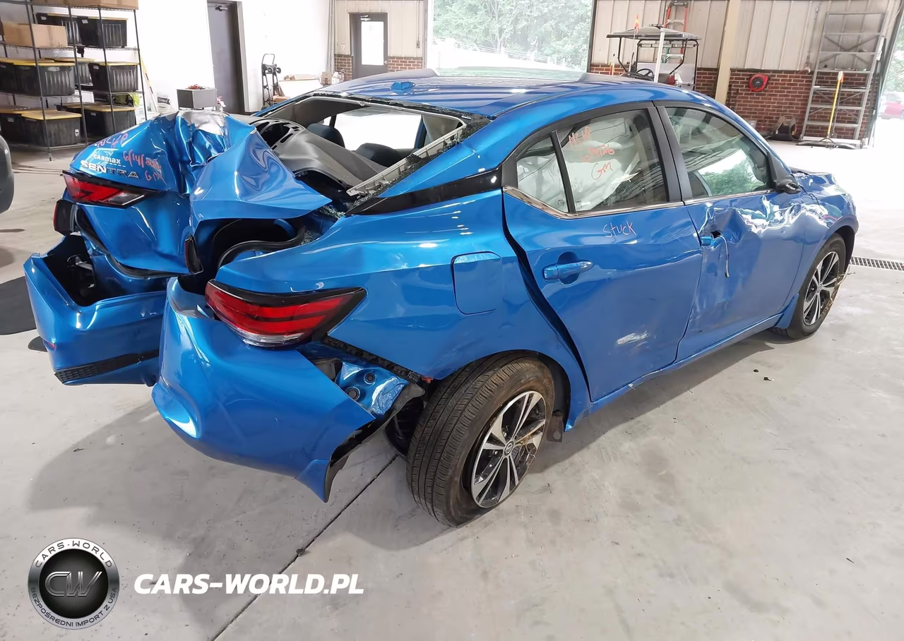 2023 Nissan Sentra Sv Xtronic Cvt VIN:3N1AB8CV8PY273274 - 4