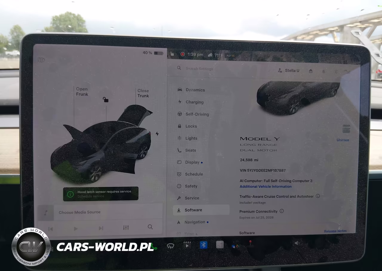 2021 Tesla Model Y Long Range Dual Motor All-Wheel Drive VIN:5YJYGDEE2MF187887 - 7