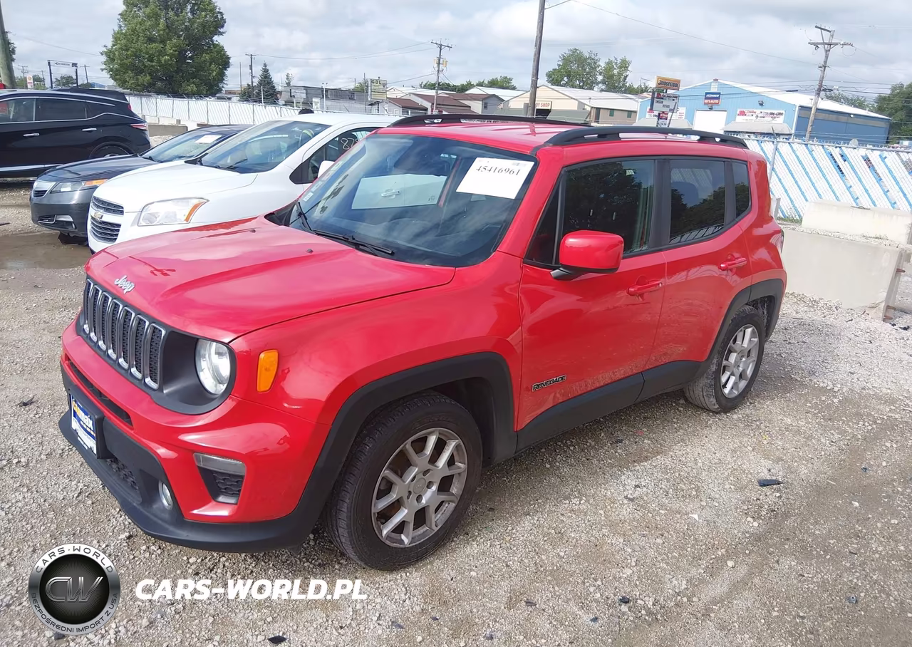 2019 Jeep Renegade Latitude Fwd VIN:ZACNJABB6KPK07333 - 2