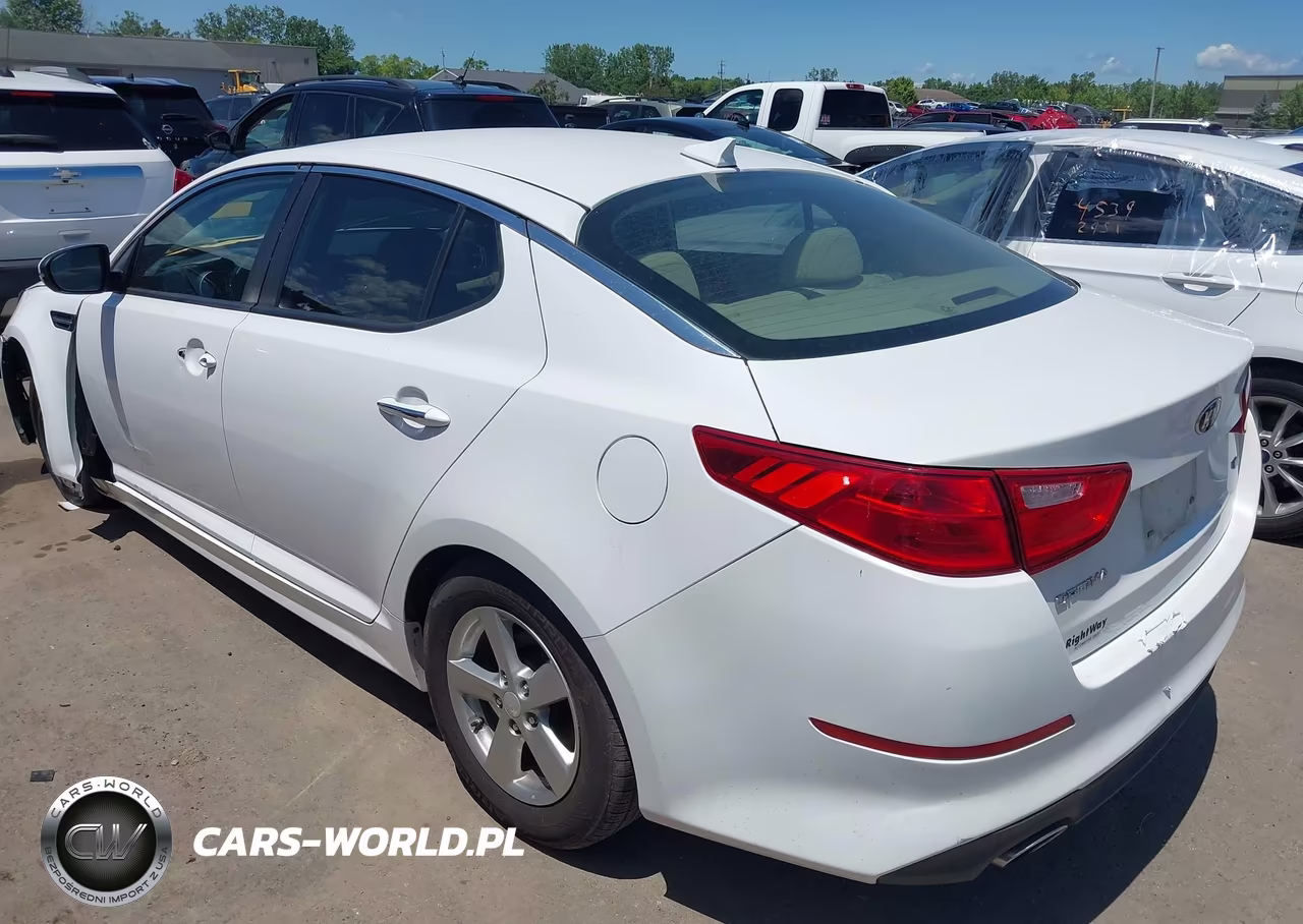 2015 Kia Optima Lx VIN:5XXGM4A71FG464119 - 3