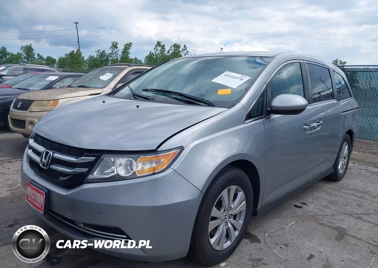 2016 Honda Odyssey Ex-L VIN:5FNRL5H68GB161261 - 2