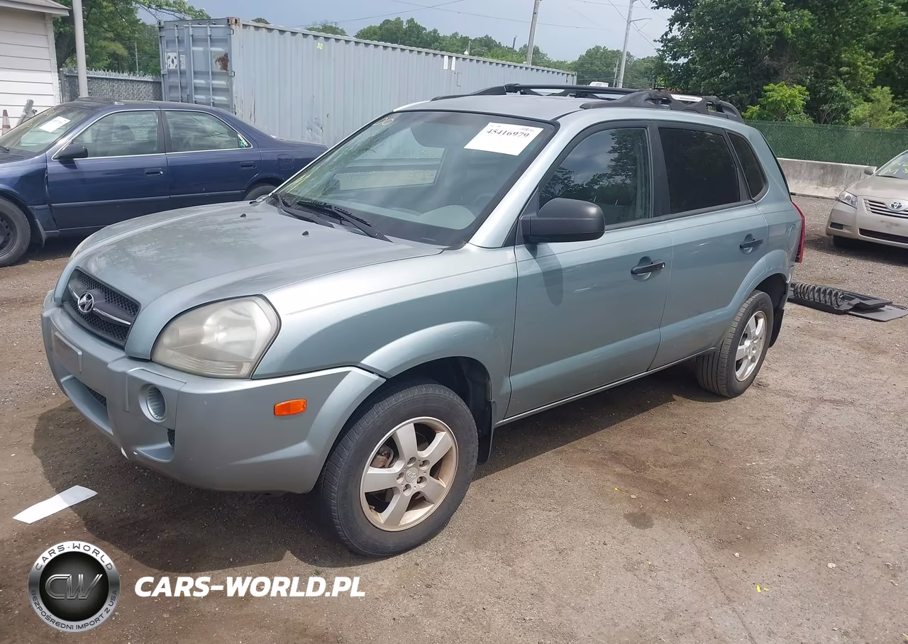 2006 Hyundai Tucson Gl VIN:KM8JM12B06U435837 - 2