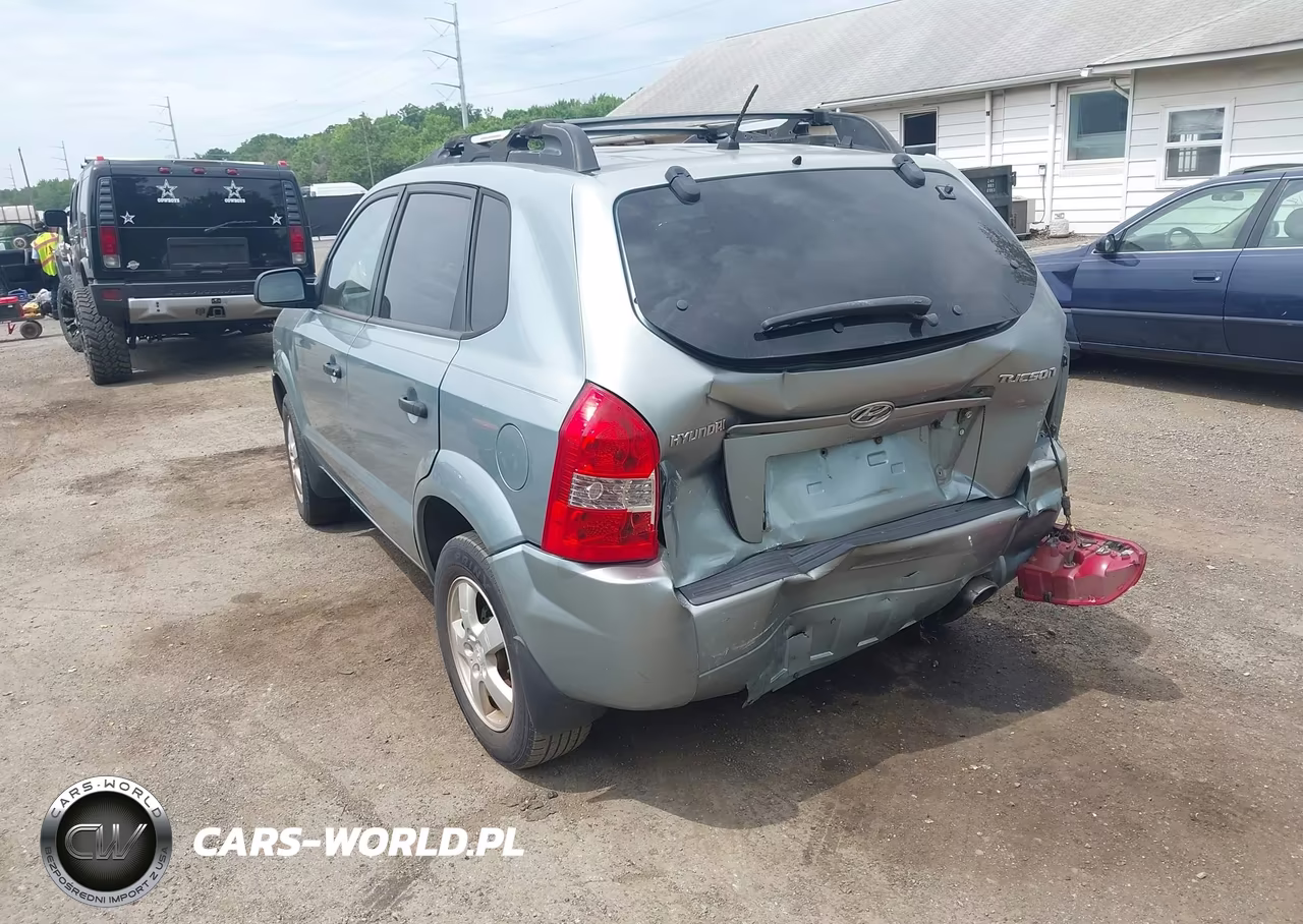 2006 Hyundai Tucson Gl VIN:KM8JM12B06U435837 - 3