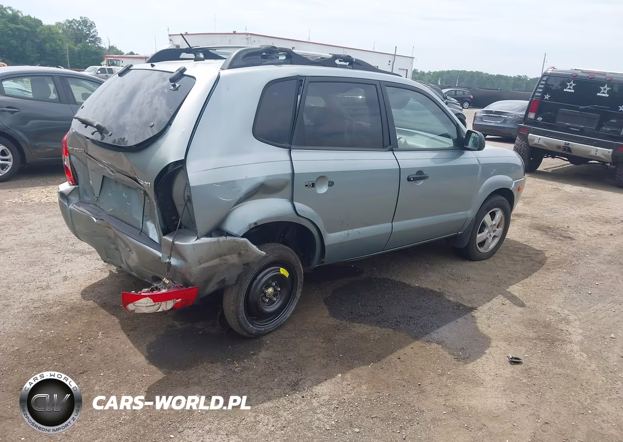 2006 Hyundai Tucson Gl VIN:KM8JM12B06U435837 - 4