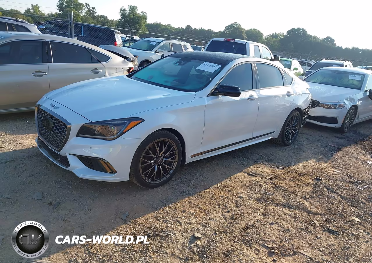 2019 Genesis G80 3.3T Sport VIN:KMTFN4JB5KU322620 - 2