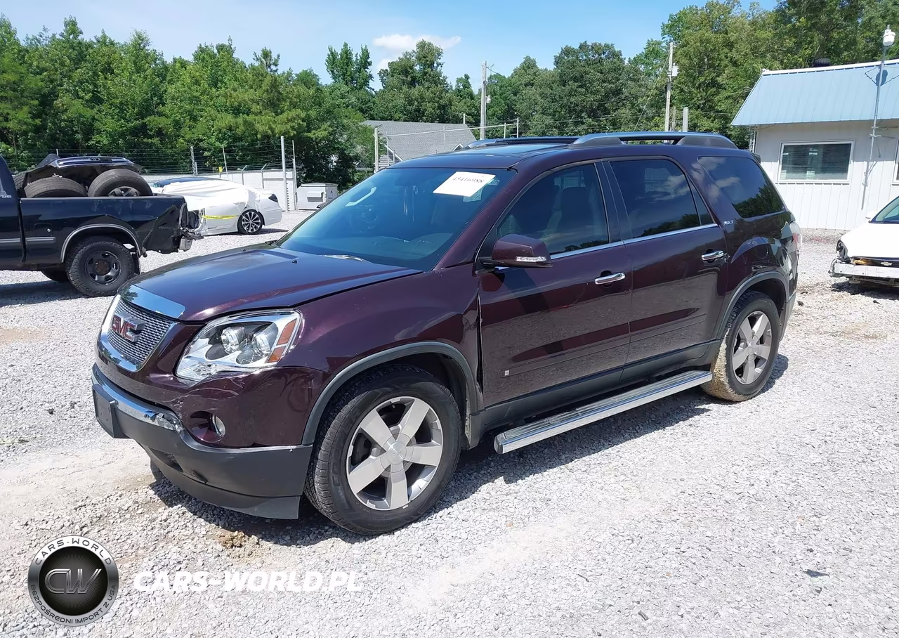 2009 GMC Acadia Slt2 VIN:1GKER33D59J111344 - 2