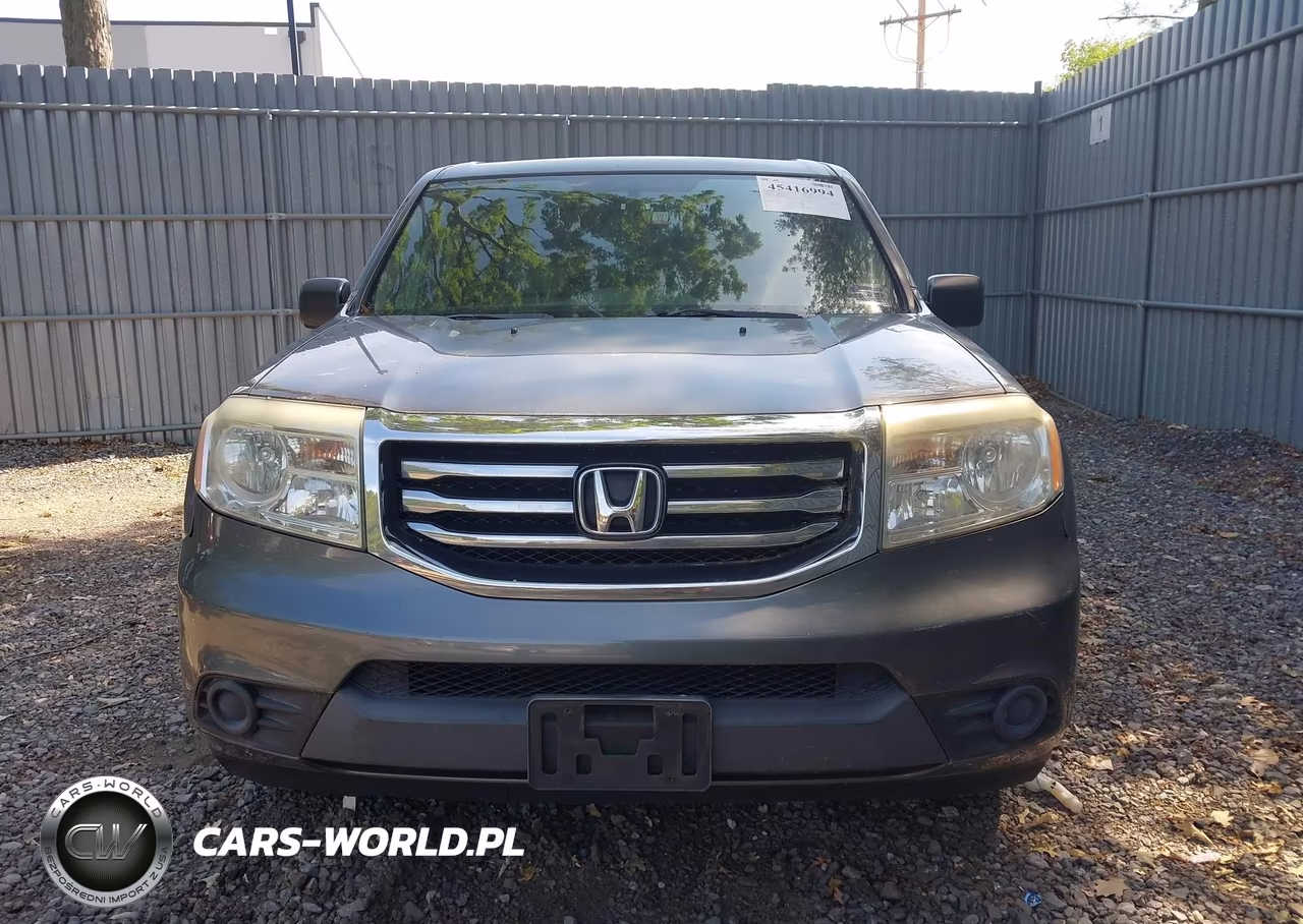 2013 Honda Pilot Lx VIN:5FNYF4H28DB062199 - 12